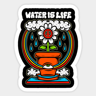 Water Is Life Sticker